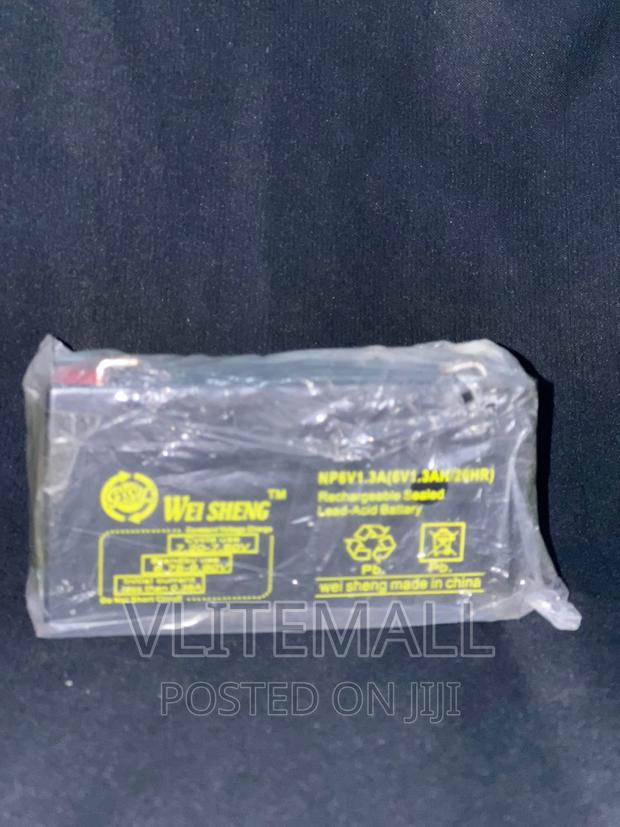 6V 1.3AH Rechargeable Sealed Lead-Acid Battery · Photo 3