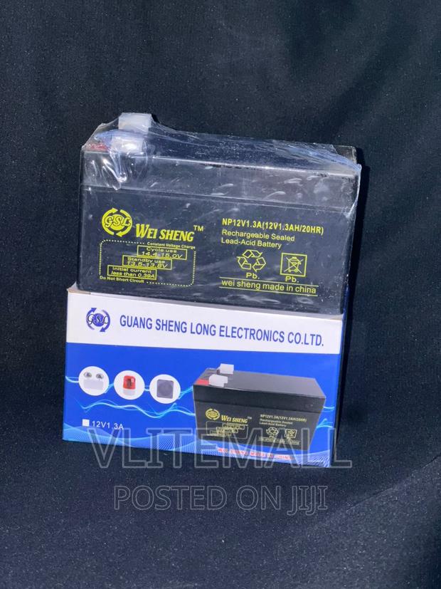 12V 1.3AH Rechargeable Sealed Lead-Acid Battery · Photo 3