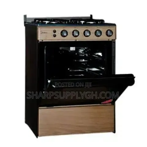 Midea 4 Burner Gas Cooker With Grill · Photo 1