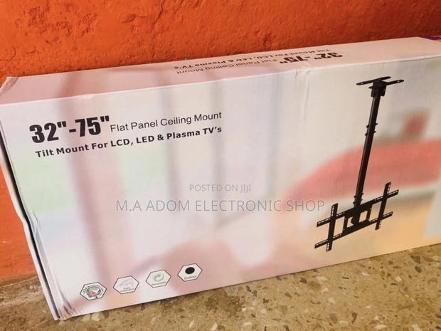 Quality Yet Affordable 32” to 75 Inch Ceiling Mount(Black) · Photo 1