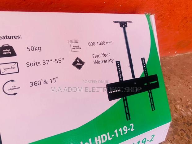 Brand New Ceiling Wall Mount 37” to 55 Inch Tv (Black) · Photo 1