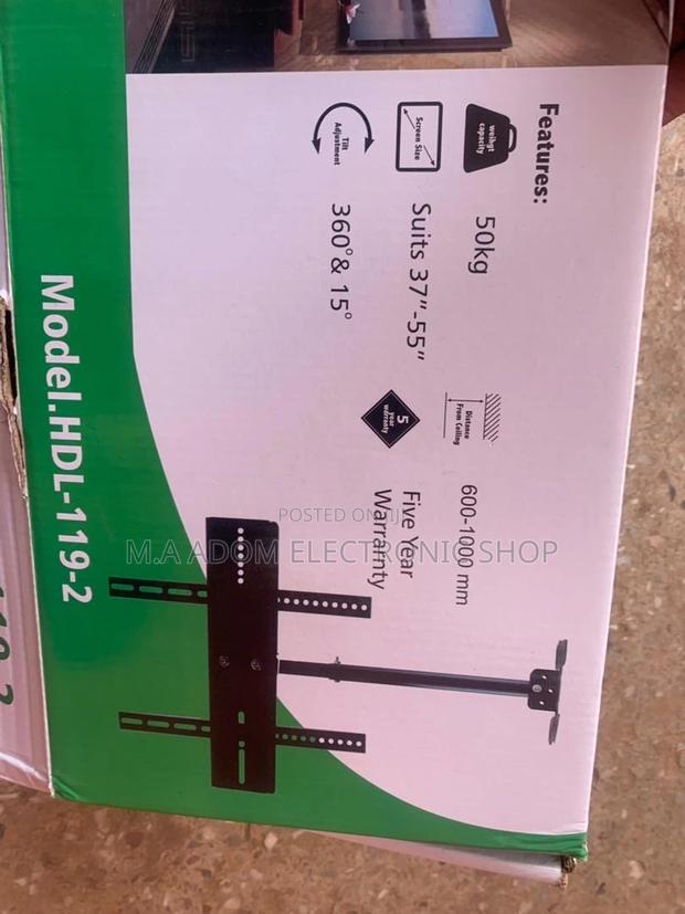 Shop Authentic Ceiling Wall Mount for 32” to 55” Tv(Black) · Photo 1