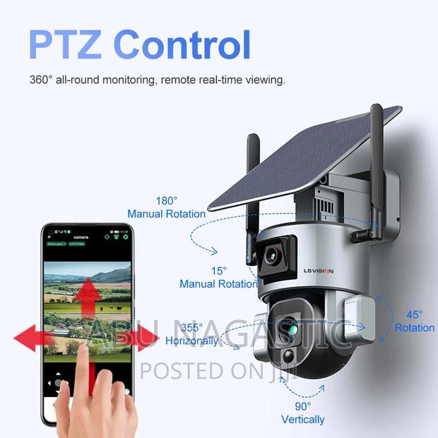 Dual Screen 4g Solar Camera · Photo 3