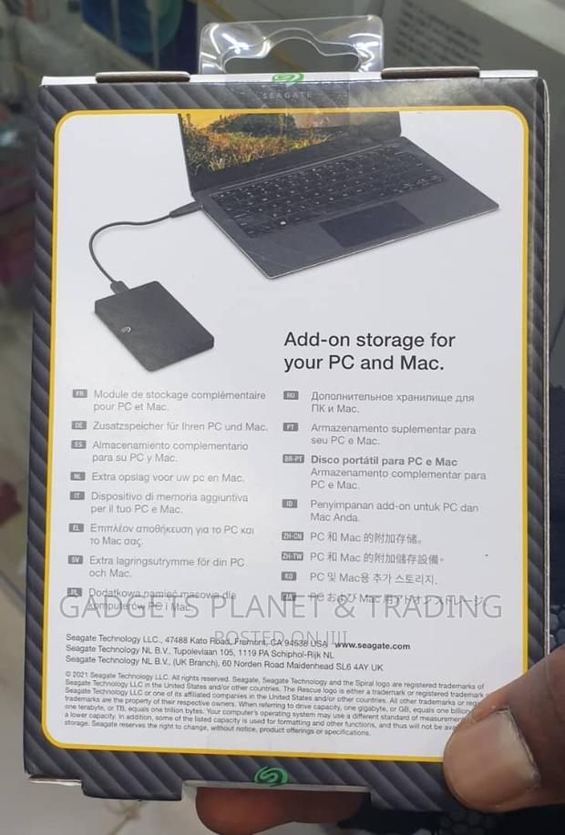 Seagate Portable External Hard Drive (Rescue Plus) - 2TB · Photo 2