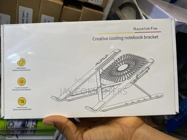 Laptop Stand With Radiator Fan (Aluminum) · Photo 1