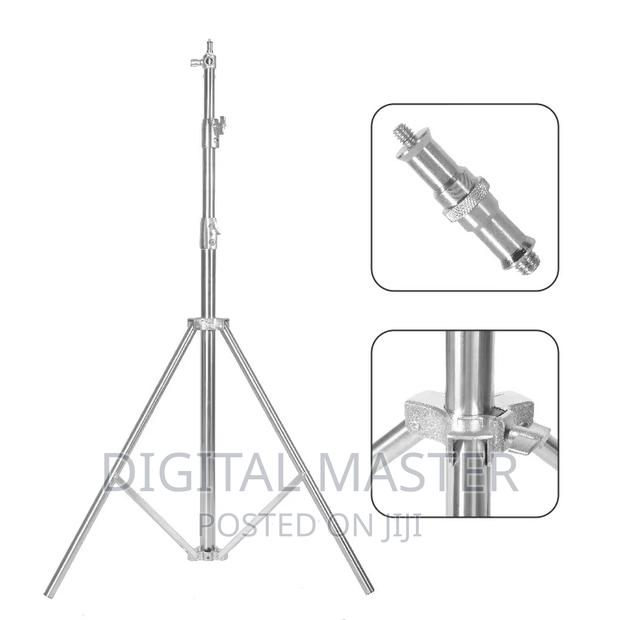 2.8m Silver Light Stand · Photo 1
