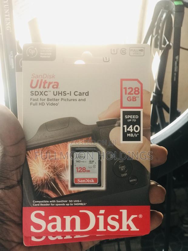 Quality 128gb Memory Card for Camera San Disk · Photo 3