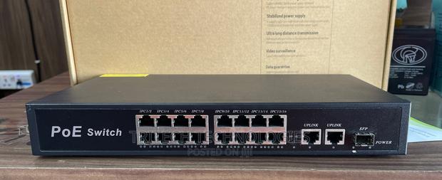 Poe Switch 16ports Smart Unmanaged · Photo 2