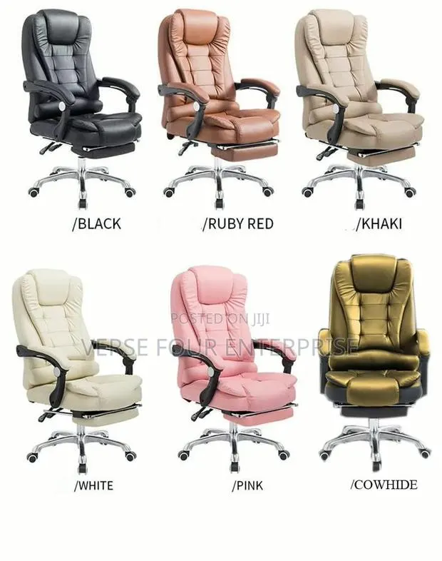 Reclining Executive Massage Chair With Footrest
