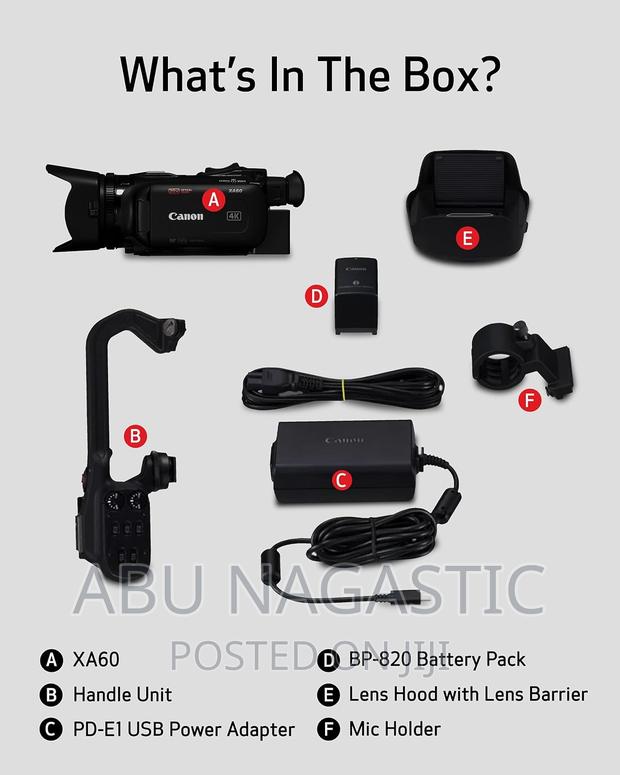 Canon XA60 HD Video Camcorder Camera · Photo 3