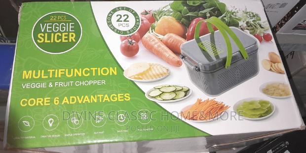 22-in-1 Multipurpose Vegies Chopper Veggie Mandoline Slicer · Photo 5