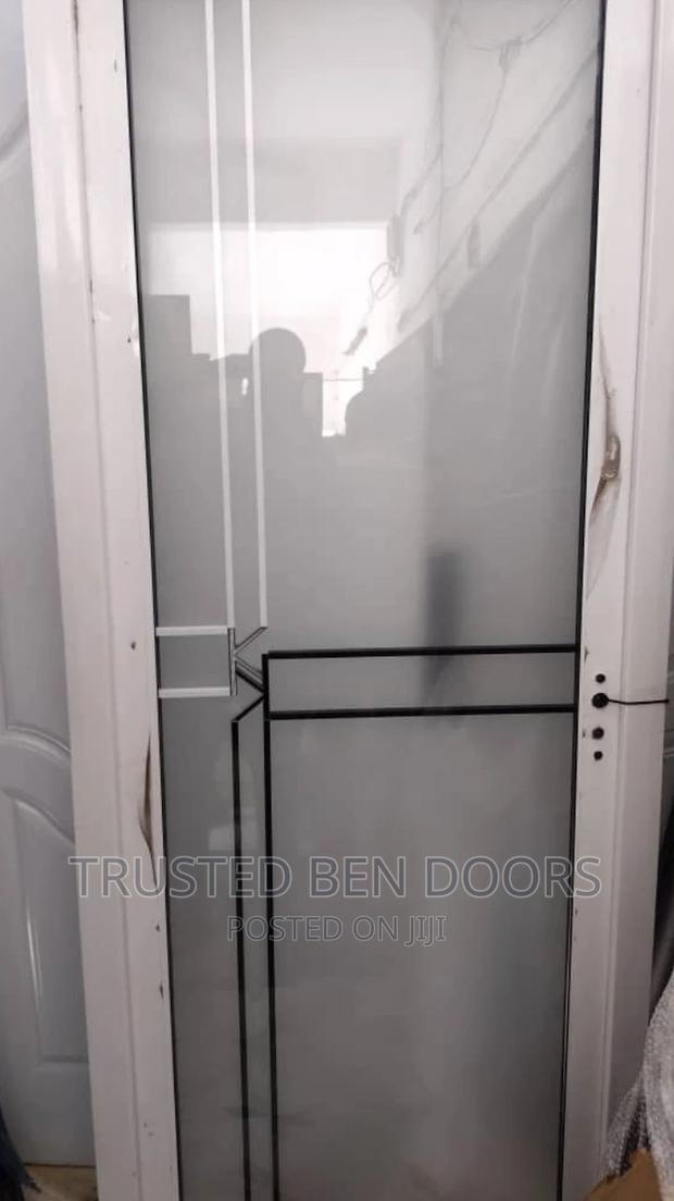 Classic Bathroom Glass Doors [Other Colors+Designs Stocked] · Photo 1