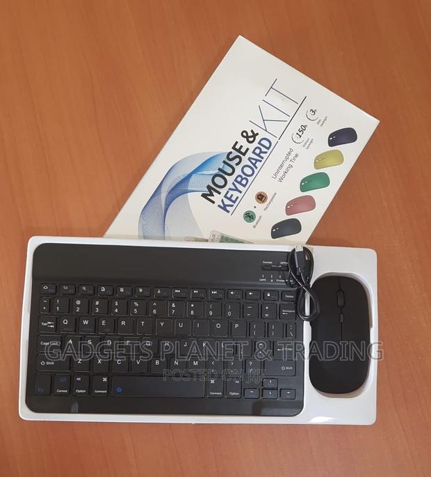 Bluetooth Rechargeable Mini Keyboard With Mouse Kit · Photo 1