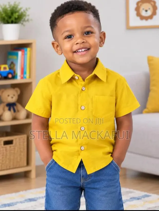 Cotton Shirts for 3-5yrs Only · Photo 1