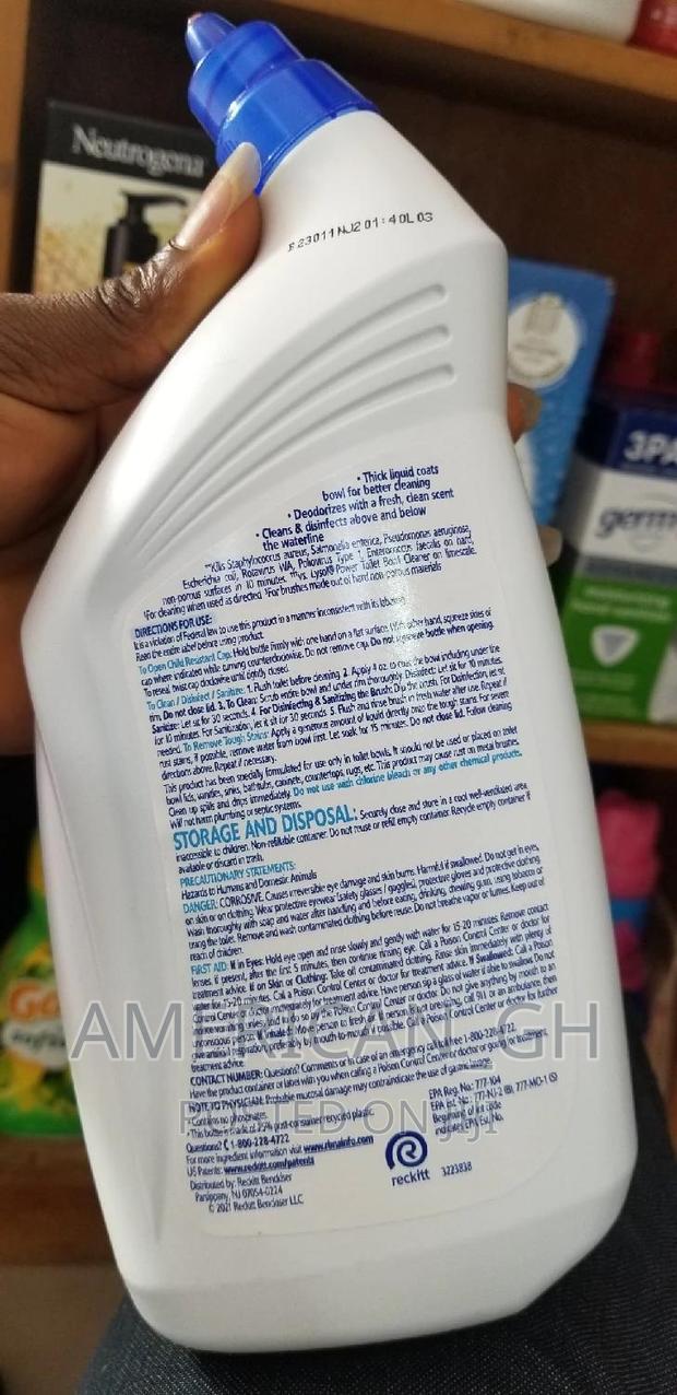 Lysol Disinfectant 2in1 Toilet Bowl Cleaner (946ml) · Photo 3