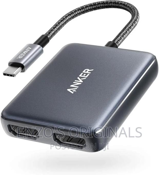 Anker Usb-C to Dual Hdmi Adapter Multiple Display Adapter · Photo 1