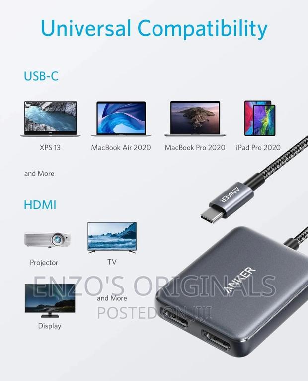 Anker Usb-C to Dual Hdmi Adapter Multiple Display Adapter · Photo 2