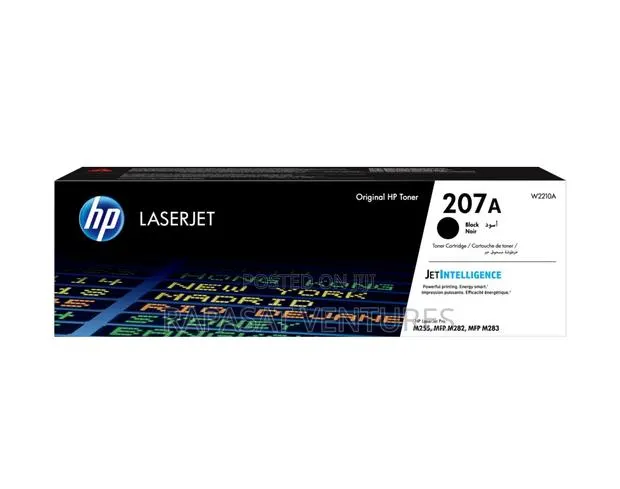 HP 207A (W2210A) Black Original Laserjet Toner Cartridge · Photo 1