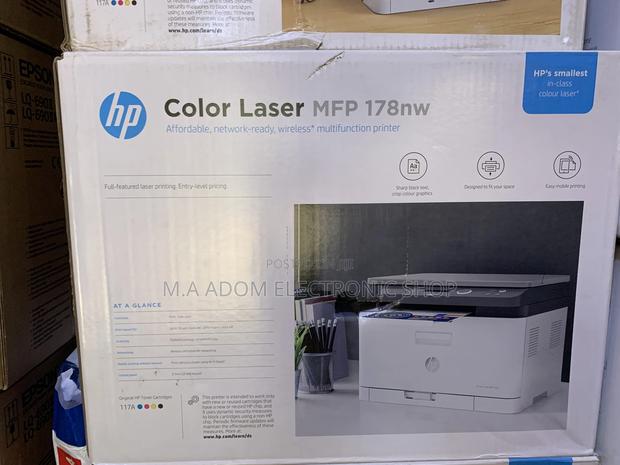 HP Color Laser MFP 178nw, Print, Copy, Scan, Scan to PDF · Photo 1