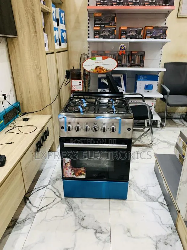 Freestanding Gas Cooker Oven 4burner 60/60 New Line · Photo 1