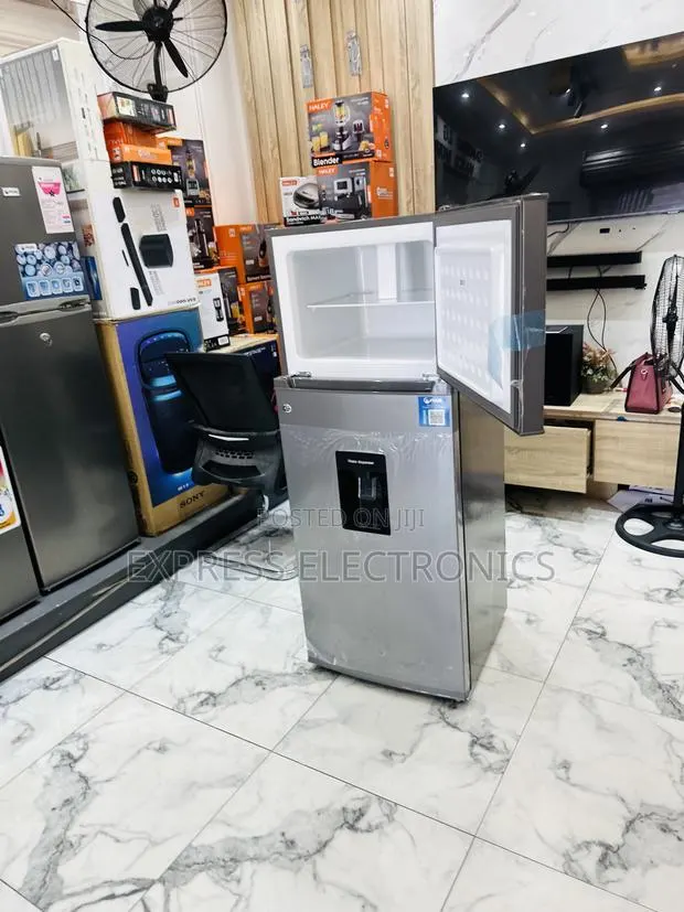 Hot Deal in 208l Double Door Fridge Pearl With Water Dispenser · Photo 1