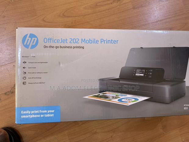 New Hp 202 Officejet Rechargeable Mobile Printer · Photo 1
