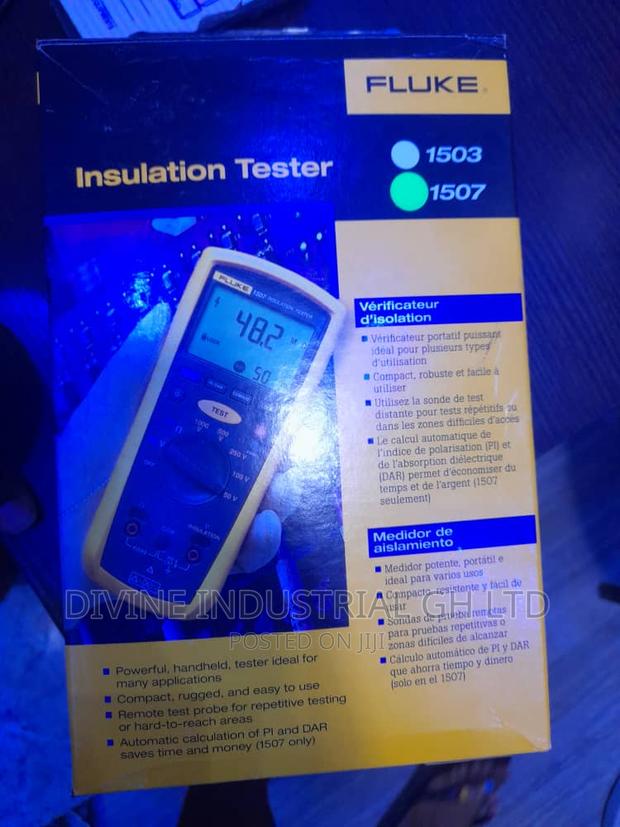 Fluke 1507 Insulation Tester · Photo 2