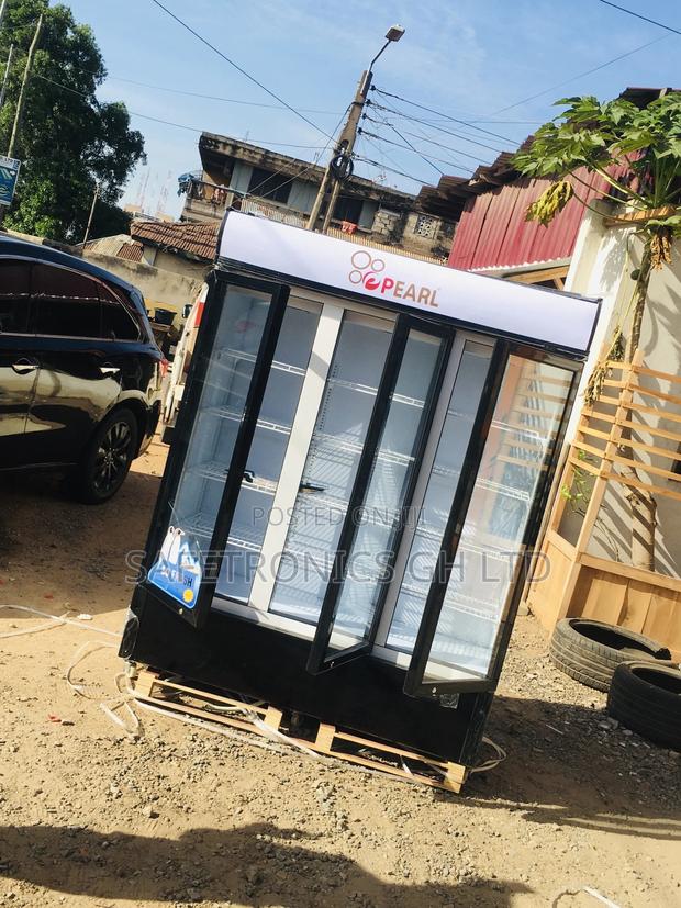 Pearl PVC-150 950 Liter 3 Doors Display Lasting Fridge · Photo 1