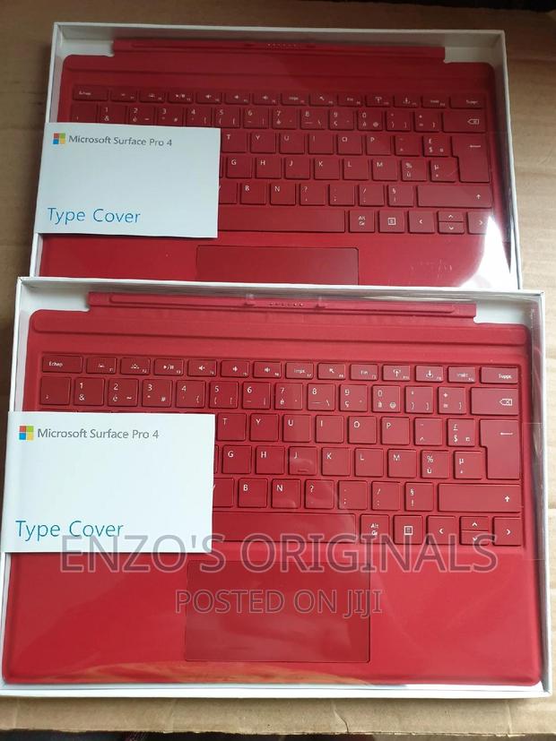 Microsoft Surface Pro 3 To 7 Keyboard New Sealed Red · Photo 1