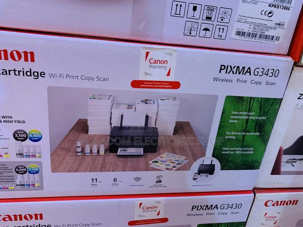 Canon Pixma G3430 Wireless Copy Print Scan Ink Tank Printer · Photo 1