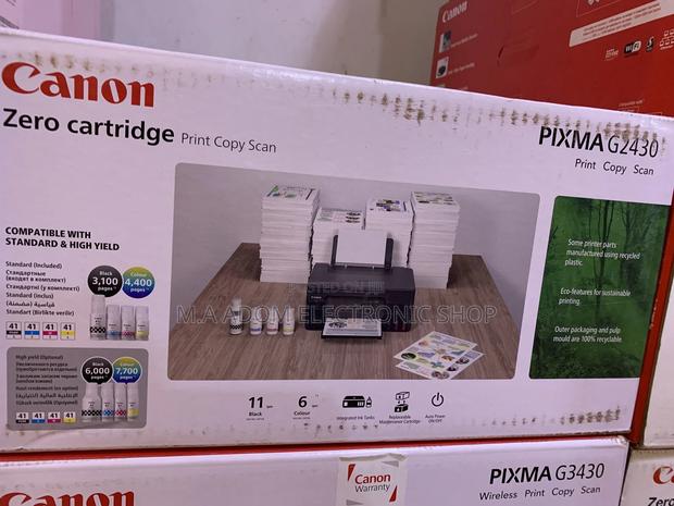 Canon 3430 Pixma All in One Printer With Refill Ink Tank · Photo 1