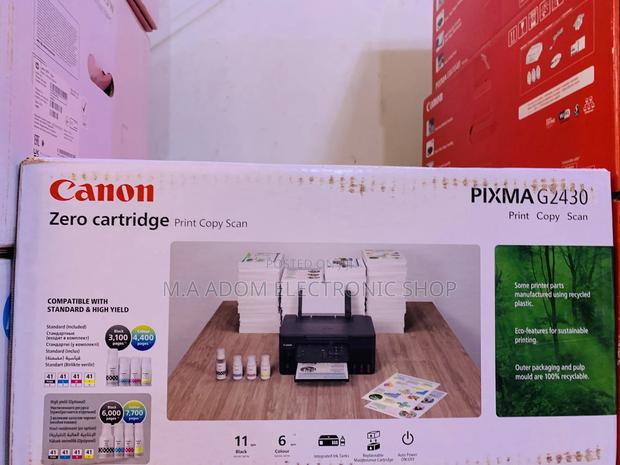 Canon Pixma Copy Print Scan Only Ink Tank Printer(G2430) · Photo 1