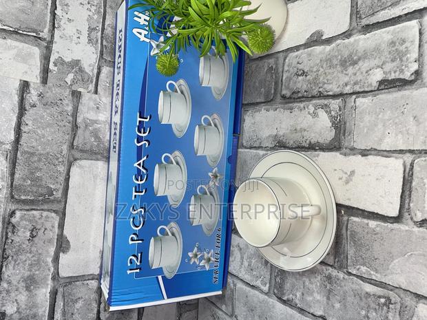 12pcs Tea Mugs Saurcer · Photo 1