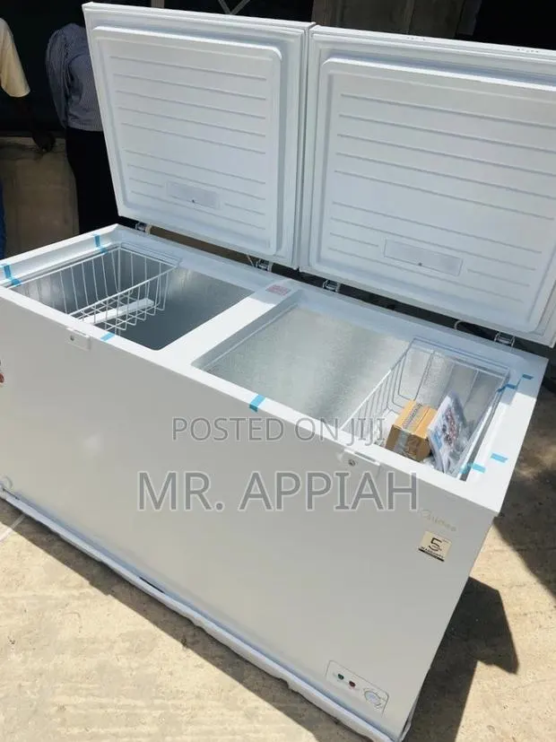 Energy Efficient Midea Double Door Electric Chest Freezer(508l). · Photo 1