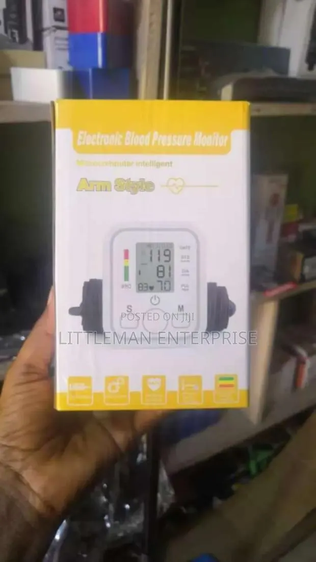 Electronic Blood Pressure Monitor Bp Machine · Photo 1