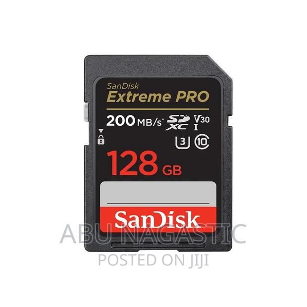 Extreme Pro Sandisk Camera SD Card 128GB · Photo 1