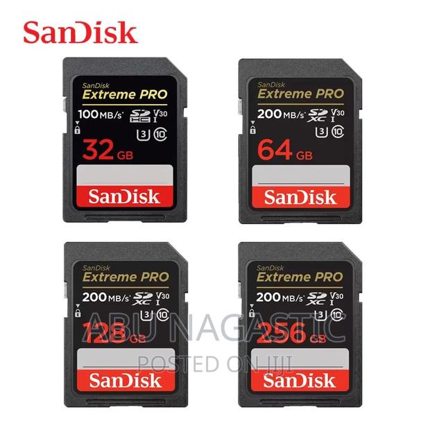 Sandisk Extreme Pro Camera SD Card 256GB · Photo 1