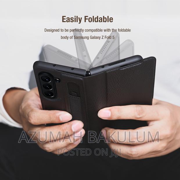 Samsung Galaxy Z Fold 5 Nillkin Aoge Leather Flip Case · Photo 4