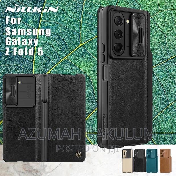 Samsung Galaxy Z Fold 5 Qin Pro Leather Flip Cover · Photo 3