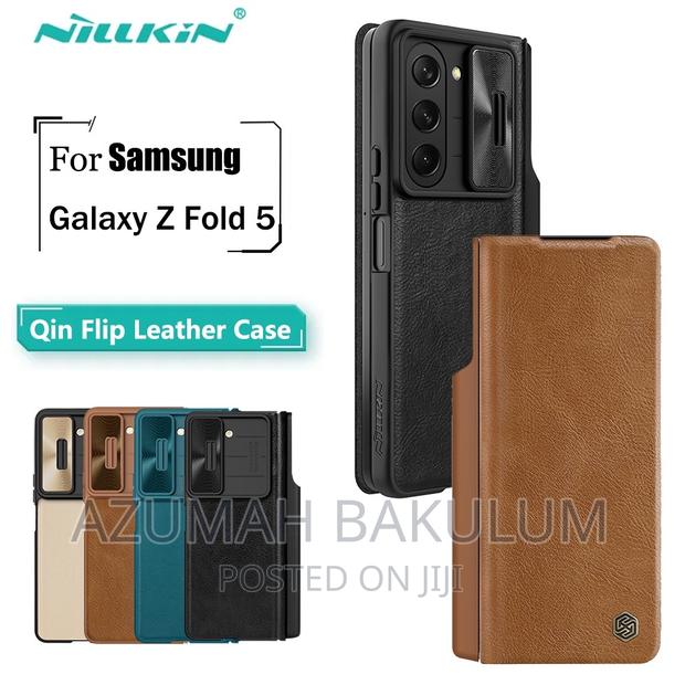 Samsung Galaxy Z Fold 5 Qin Pro Leather Flip Cover · Photo 1