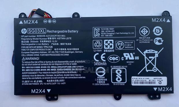 HP SG03XL Laptop Battery for Envy 17-U000 M7-U000 17-U275cl · Photo 1