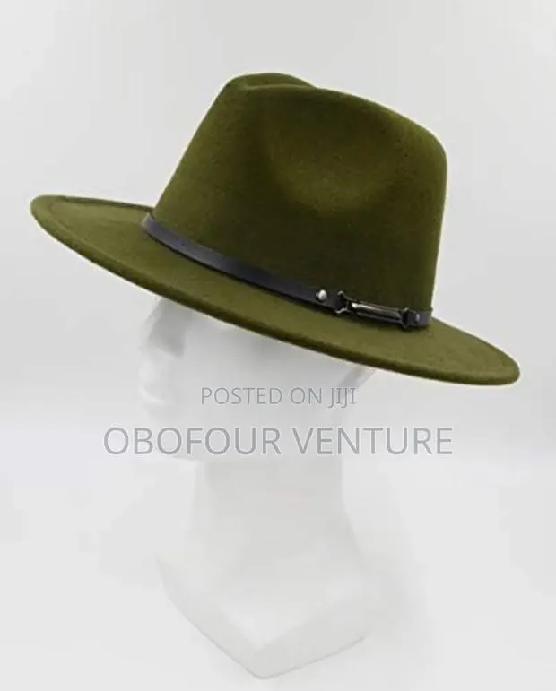 Angel! Army Green Green Fedora Hat for Every Season and All Occasions · Photo 1