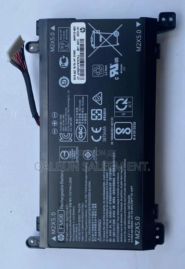 HP FM08 12-Pin/16-Pin Laptop Battery for Omen 17-An013tx · Photo 3