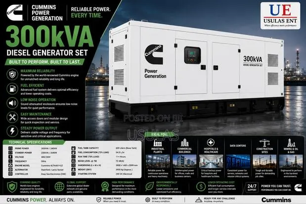 Cummins 300kva · Photo 1