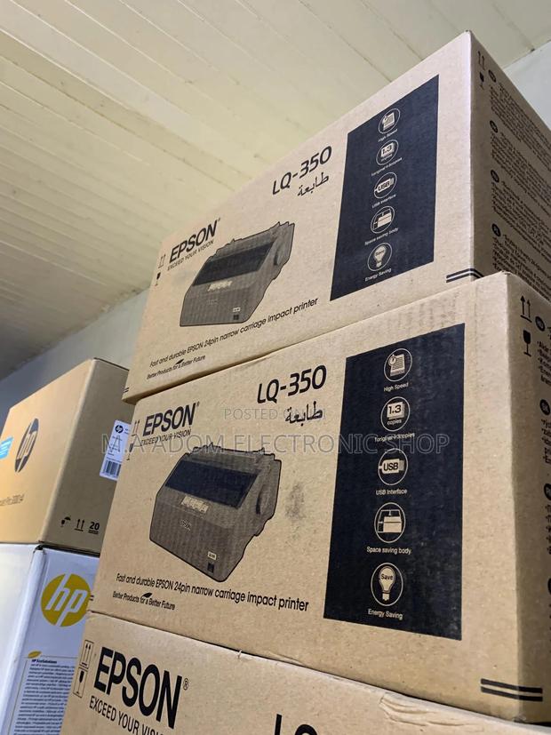 Epson LQ -350 24 Pins Dot Matrix Printer · Photo 1