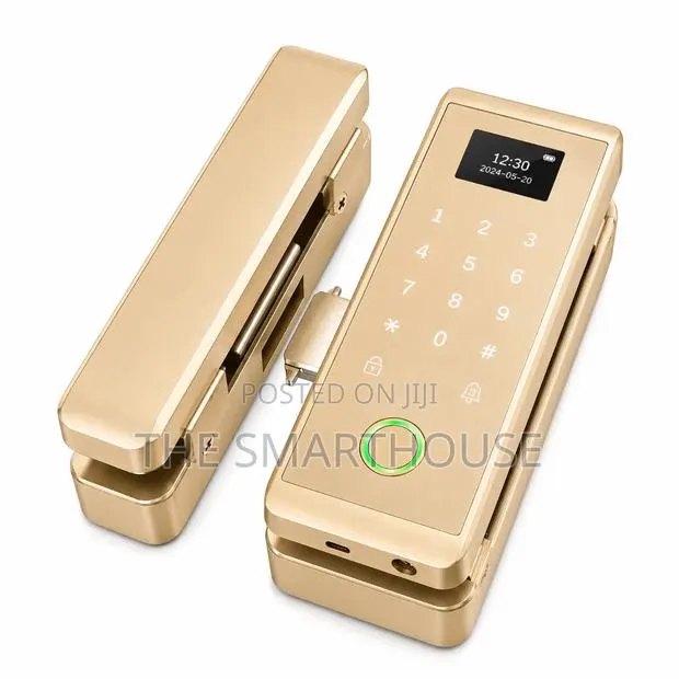 Smart Glass Door Lock With Finger Print · Photo 1