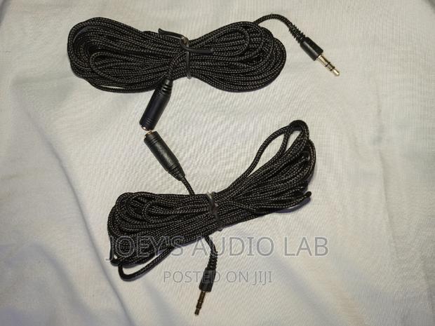 5m Braided Aux Extension Cable With Jack Converter · Photo 6