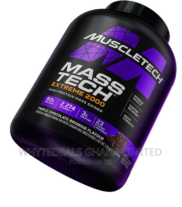 Masstech Extreme 2000 High Protein Food For Fast Weight Gain · Photo 1