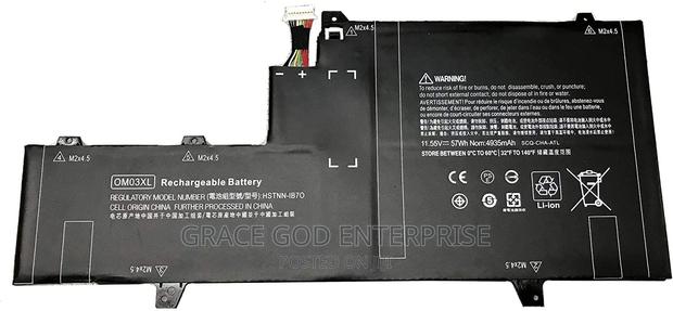Original HP Om03x| Battery for Elitebook X360 1030 G2 · Photo 2