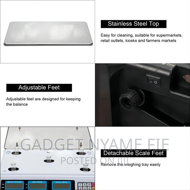 Price Computing Scale-40kg-Rechargeable · Photo 3